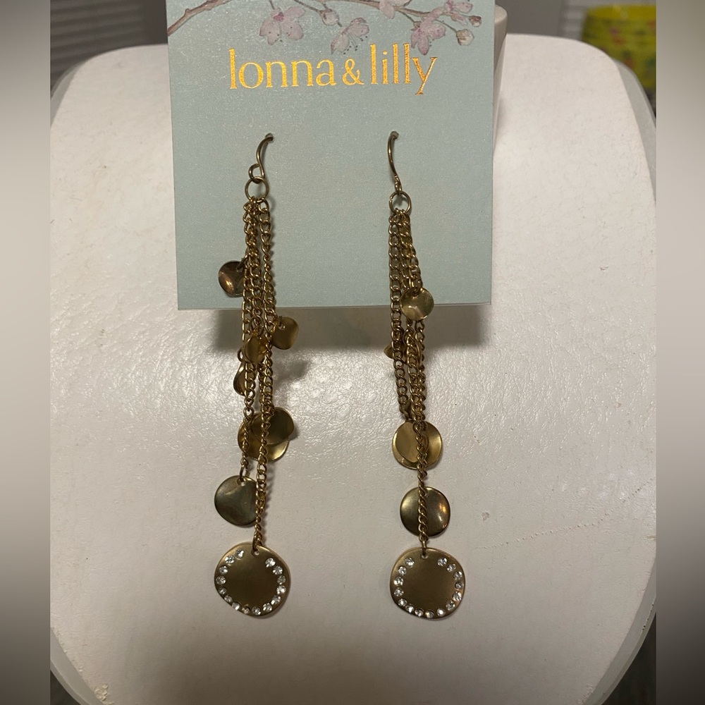 NWT Lonna and Lilly Drop Earrings